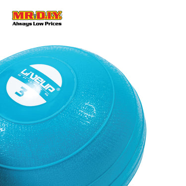 LIVEUP Sports PVC Soft Weight Ball (3KG) - Blue LS3003