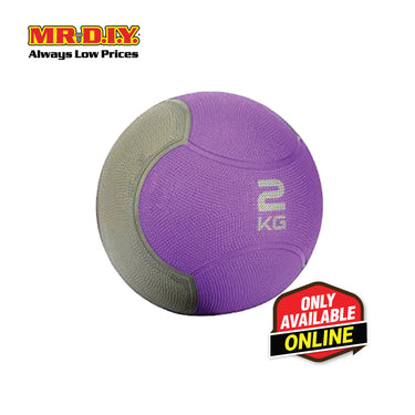 LIVEUP Sports Medicine Ball (2KG) - Purple LS30006F