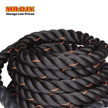 LIVEUP Sports Workout Battle Rope (9M) LS3676