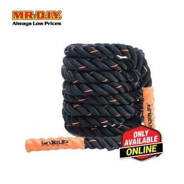 LIVEUP Sports Workout Battle Rope (9M) LS3676