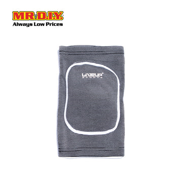 LIVEUP Sports Knee Support With Foam Pad S/M - Grey LS5706