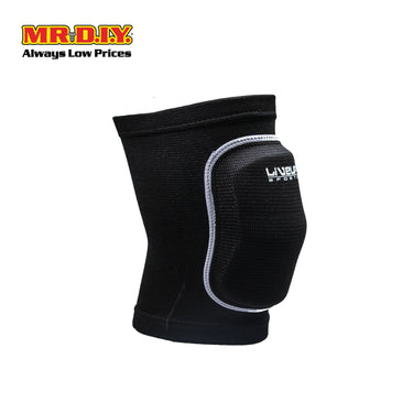 LIVEUP Sports Knee Support With Foam Pad L/XL - Black LS5706