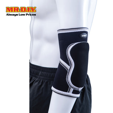 LIVEUP Sports Elbow Support With Foam Pad L/XL - Black LS5752