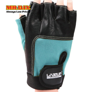 LIVEUP Sports Training Gloves (1 Pair) - Blue LS3058