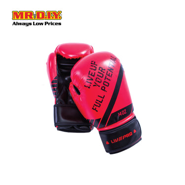 LIVEPRO Sports Boxing Sparring Gloves (1 Pair) (14OZ) LP8600-14