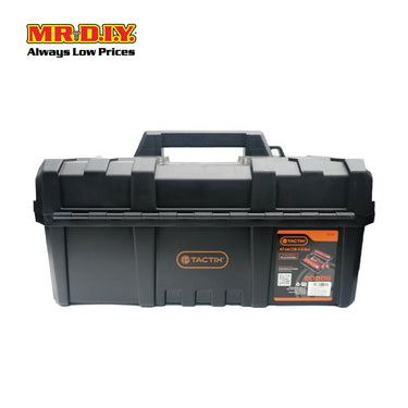 TACTIX Cantilever Plastic Tool Box Organizer 320350 (47cm / 18-1/2") (47 x 23 x 24.5cm)