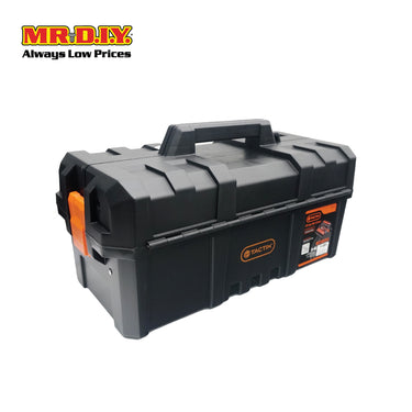 TACTIX Cantilever Plastic Tool Box Organizer 320350 (47cm / 18-1/2") (47 x 23 x 24.5cm)