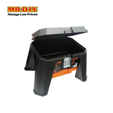 TACTIX Heavy-Duty Step Stool Storage Tool Organizer 320352 (50.8 x 40.6 x 31.8cm)