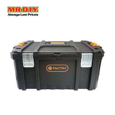 TACTIX Durable Middle Tool Box Storage Organizer Light Modular System 320384 (51.2 x 28.5 x 26.3 cm)