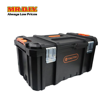TACTIX Durable Middle Tool Box Storage Organizer Light Modular System 320384 (51.2 x 28.5 x 26.3 cm)