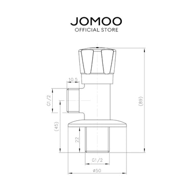 JOMOO Cold Angle Valve 74080-306/1C-I011