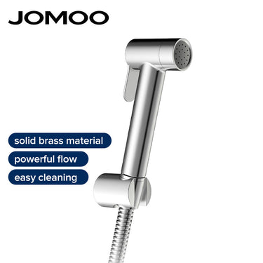 JOMOO Toilet Bidet Spray Set Handheld Bidet Shower with 47inch Bidet Hose and Holder Anti-bacterial Copper Alloy Bidet Sprayer for Toilet