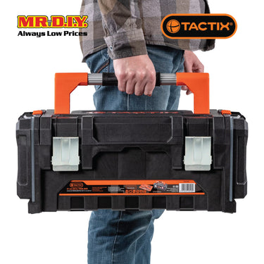 TACTIX Tool Box With Side Organizers 51cm (20inch)