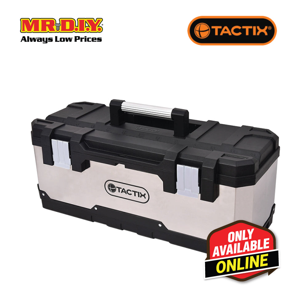 TACTIX Heavy Duty stainless steel tool box (26inch) – MR. D.I.Y ...