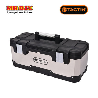 TACTIX Heavy Duty stainless steel tool box (26inch)