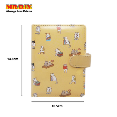 (MR.DIY) Cat Design Notebook (10.55cmx10.1cm)
