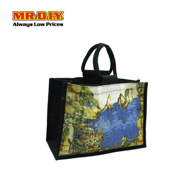 (MR.DIY) Jute Tote Bag (38.5 x 29 cm)