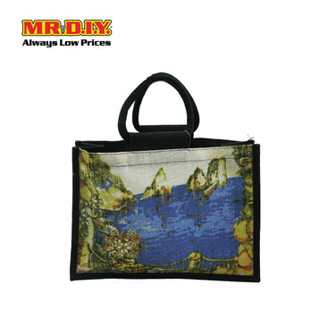 (MR.DIY) Jute Tote Bag (38.5 x 29 cm)