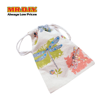 Butterfly Drawstring Coins Bag (13x18cm)