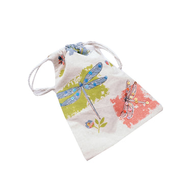 Butterfly Drawstring Coins Bag (13x18cm)