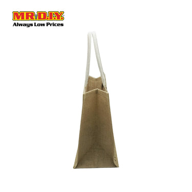 (MR.DIY) A4 Jute Bag (31.6 x 36 cm)