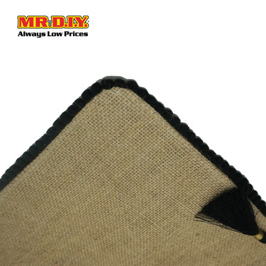 (MR.DIY) Laminated Jute Pouch (25 x 20 cm)