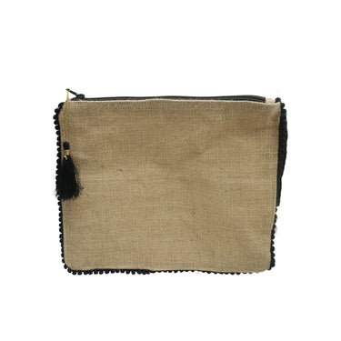 (MR.DIY) Laminated Jute Pouch (25 x 20 cm)