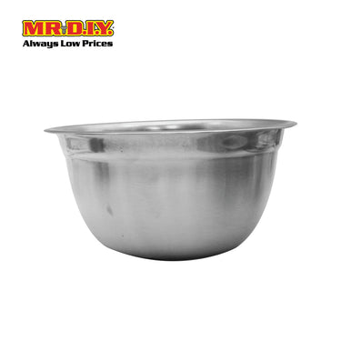 (MR.DIY) Stainless Steel German Bowl Salad Fruit Basin (18cm)