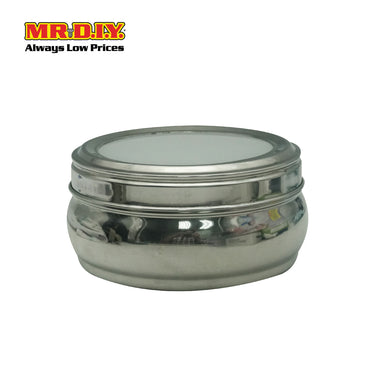 (MR.DIY) Stainless Steel Food Container Masala Poori with See Through Lid (850ml)