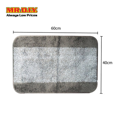 (MR.DIY) Anti-Slip Soft Tufted Rug Bath Floor Mat (40cm x 60cm)