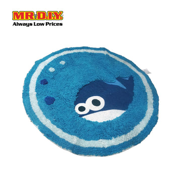 (MR.DIY) Cute Cartoon Printed Cotton Rug Round Floor Mat (40 x 60cm)