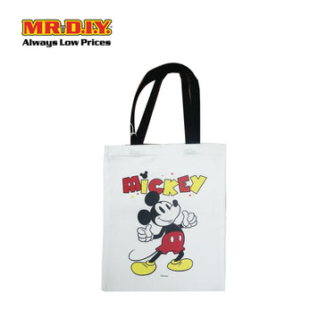 DISNEY Mickey Cotton Tote Bag (L38cm x 32cm)