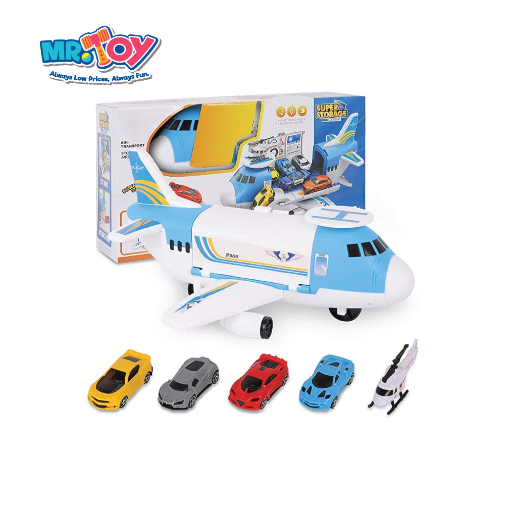 MR TOY) Air Transport Aircraft Model Play set –