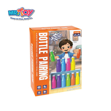 (MR.TOY) Match Bottle Color Game