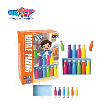 (MR.TOY) Match Bottle Color Game