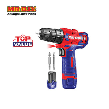 [PRE-ORDER] EMTOP Lithium-Ion Cordless Drill ECDL12511-3