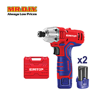 [PRE-ORDER] EMTOP Lithium-Ion Impact Driver ECDLIR12021-3