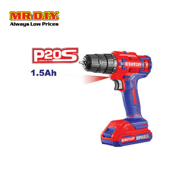 EMTOP Lithium-Ion Cordless Drill 45Nm ECDL620011-3 –