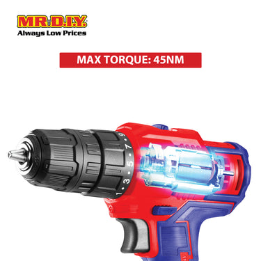 EMTOP Lithium-Ion Cordless Drill ECDL620012-3