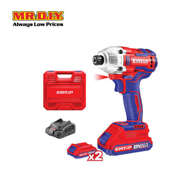 EMTOP Lithium-Ion Impact Driver ECDLIR2017-3