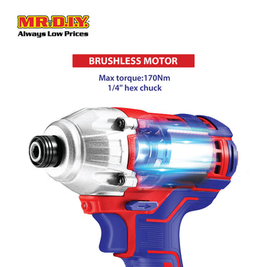 EMTOP Lithium-Ion Impact Driver ECDLIR2017-3