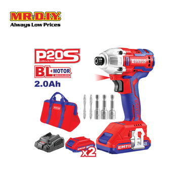 [PRE-ORDER] EMTOP Lithium-Ion impact driver 170Nm - ECDLIR20221-3