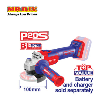 [PRE-ORDER] EMTOP Lithium-ion angle grinder 100mm - ELAG201008