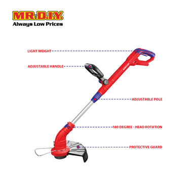 EMTOP Lithium-Ion grass trimmer 300mm - ELGT20018