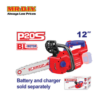 [PRE-ORDER] EMTOP Lithium-Ion chain saw 12" - ELGA20128