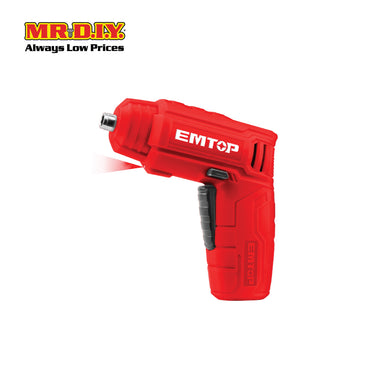 EMTOP Lithium-Ion Cordless Screwdriver ECSR0402