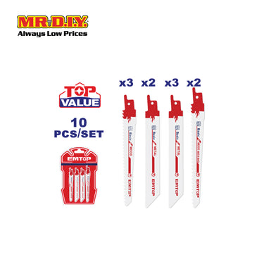 [PRE-ORDER] EMTOP Reciprocating saw blades set  - ESSB1001