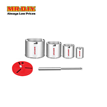 EMTOP Carbide Gritted Hole Saw Set EHSW2062