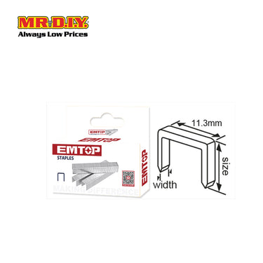 [PRE-ORDER] EMTOP Staples 1000pcs - ENAL0110