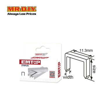 [PRE-ORDER] EMTOP Staple 1000pcs - ENAL0210